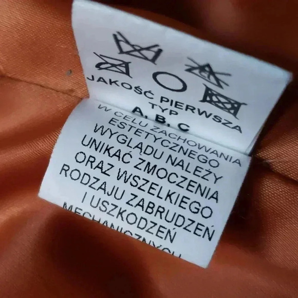 Vintage 80s Suede leather Blazer Padded shoulder Coat Jacket Rare! - Picture 7 of 8